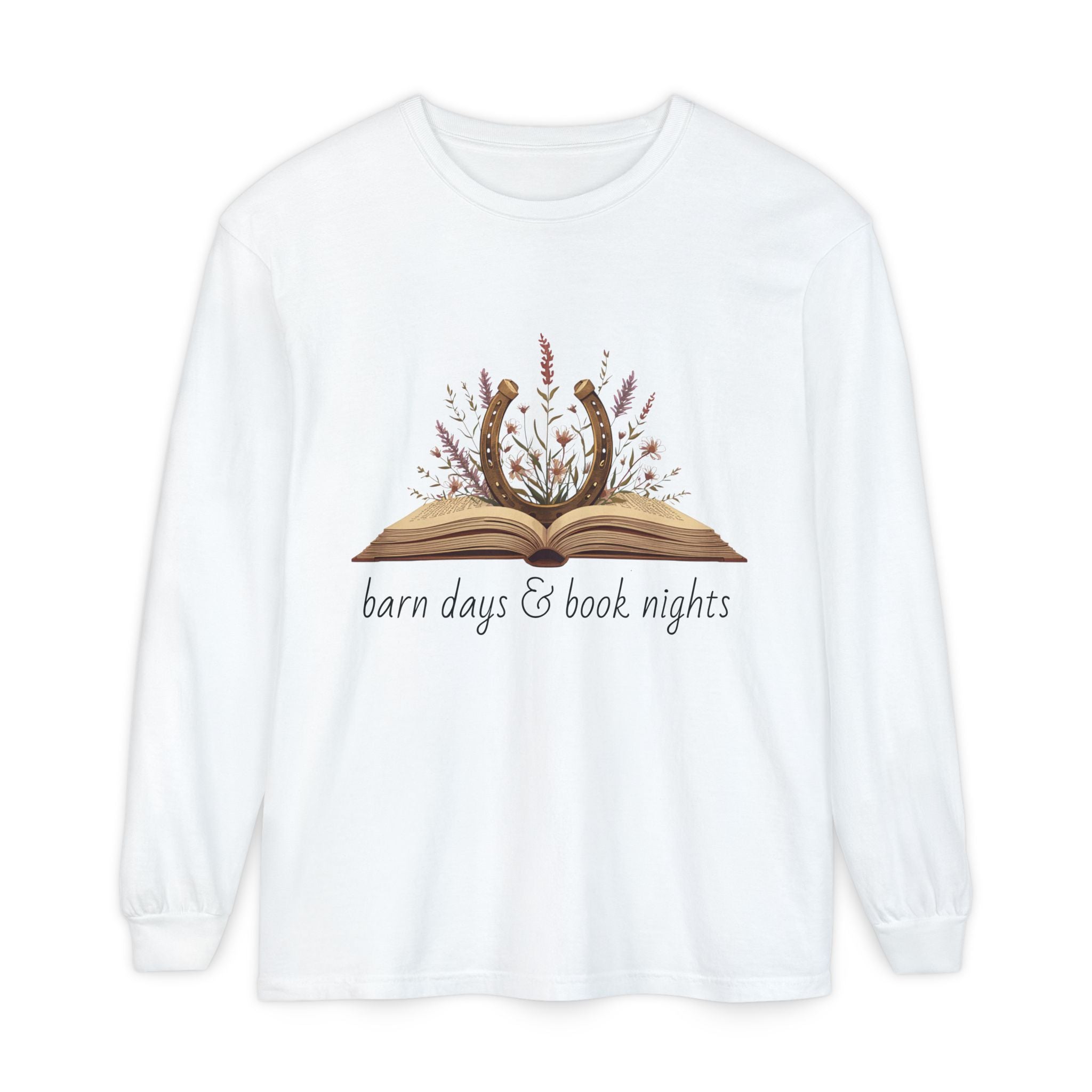Barn Days & Book Nights Long Sleeve Tee